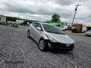 2012 Hyundai Elantra Limited with VIN KMHDH4AEXCU467706, listed as a Copart auction lot 57564845 with 112,065 mi miles and Salvage title. Bid and sale history available at DreamBid. Image 14.