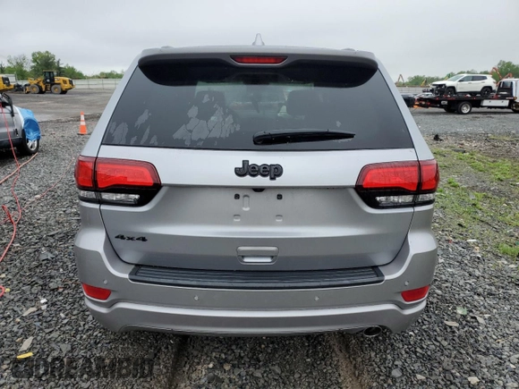 2020 Jeep Grand Cherokee Altitude with VIN 1C4RJFAGXLC360611, listed as a Copart auction lot 55687915 with 19,708 mi miles and Salvage title. Bid and sale history available at DreamBid. Image 6.
