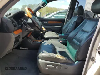 2003 Lexus GX 470 with VIN JTJBT20X430003896, listed as a Copart auction lot 53808295 with 163,376 mi miles and Salvage Title. Bid and sale history available at carsss.com. Image 7.