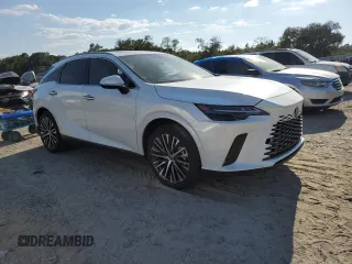 2023 Lexus RX with VIN JTJCHMAA5P2008692, listed as a Copart auction lot 66699123 with 3,217 mi miles. Bid and sale history available at carsss.com. Image 4.