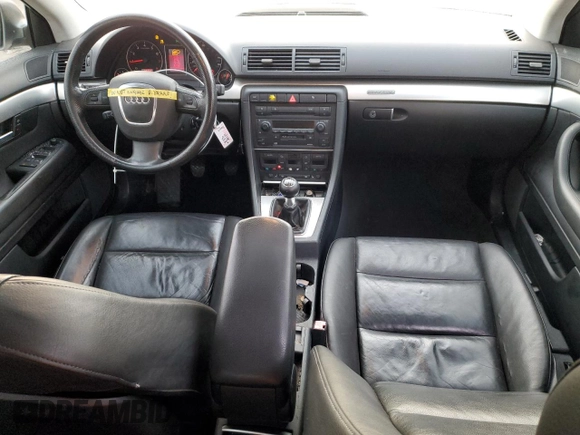2006 Audi A4 2.0T with VIN WAUDF78E96A219872, listed as a Copart auction lot 41741895 with 190,212 mi miles and Salvage Title. Bid and sale history available at carsss.com. Image 8.