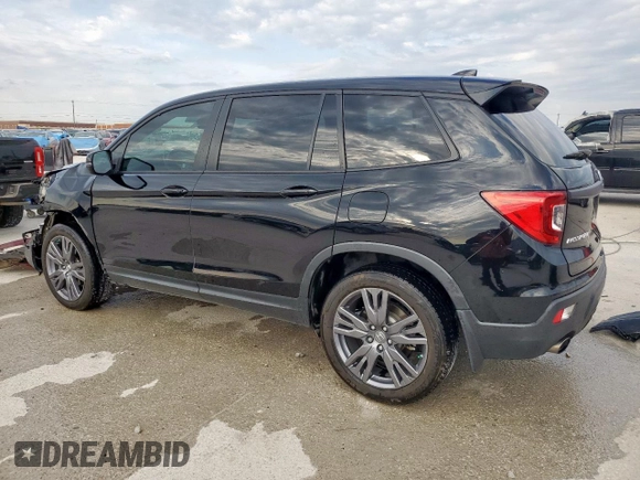 2019 Honda Passport EX-L with VIN 5FNYF7H50KB003009, listed as a Copart auction lot 50445685 with 61,313 mi miles and Salvage Title. Bid and sale history available at carsss.com. Image 2.