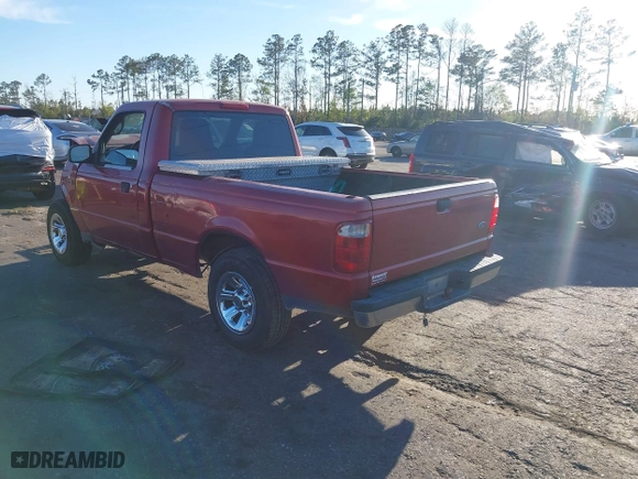 2004 Ford Ranger XL with VIN 1FTYR10D24PB63201, listed as a IAAI auction lot 41822410 with 223,571 mi miles. Bid and sale history available at carsss.com. Image 3.