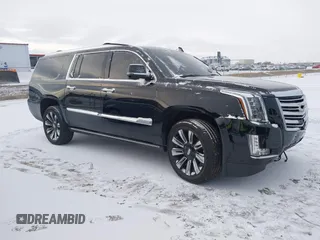 2015 Cadillac Escalade ESV Platinum z VIN 1GYS4UKJ0FR746571, wystawiony jako IAAI lot #38461309 z przebiegiem 65 724 mil mil oraz . Historia ofert i sprzedaży dostępna na DreamBid. Obrazek 1.