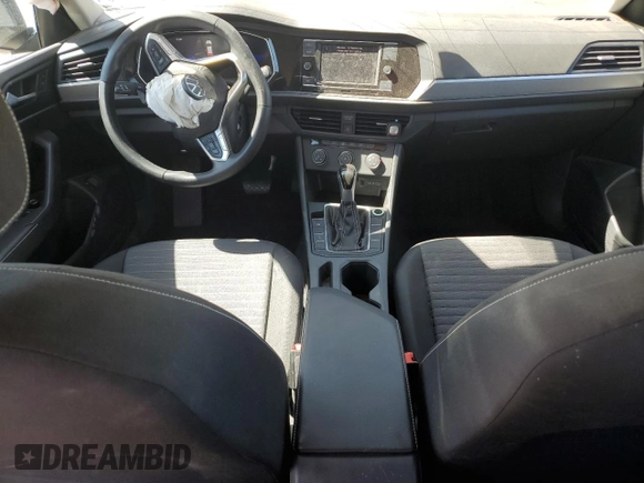 2023 Volkswagen Jetta S with VIN 3VW5M7BU4PM032750, listed as a Copart auction lot 55980285 with 23,660 mi miles and Salvage title. Bid and sale history available at DreamBid. Image 8.