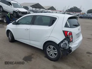 2012 Chevrolet Sonic LT with VIN 1G1JC6SH3C4143595, listed as a IAAI auction lot 40617924 with 156,246 mi miles and . Bid and sale history available at DreamBid. Image 3.