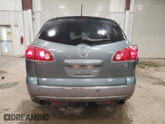 2009 Buick Enclave CX with VIN 5GAER13D19J158954, listed as a Copart auction lot 83034964 with 189,220 mi miles and Non Repairable. Bid and sale history available at DreamBid. Image 6.