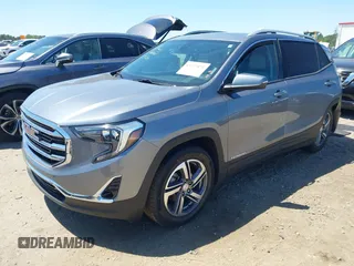 2020 GMC Terrain SLT z VIN 3GKALPEVXLL185114, wystawiony jako IAAI lot #42137871 z przebiegiem 57 704 mil mil oraz . Historia ofert i sprzedaży dostępna na DreamBid. Obrazek 2.