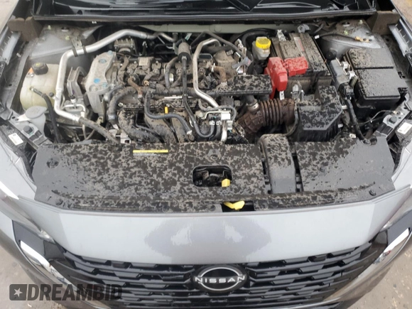 2024 Nissan Sentra S with VIN 3N1AB8BVXRY267318, listed as a Copart auction lot 51851765 with 9,635 mi miles and Salvage Title. Bid and sale history available at DreamBid. Image 12.