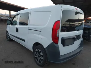 2021 Ram ProMaster City Cargo Tradesman with VIN ZFBHRFABXM6T84886, listed as a IAAI auction lot 41980016 with 45,279 mi miles and . Bid and sale history available at DreamBid. Image 3.