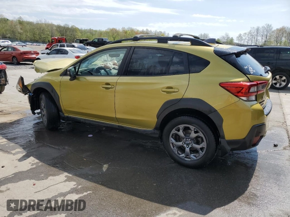 2021 Subaru Crosstrek Special Sports with VIN JF2GTHSCXMH315389, listed as a Copart auction lot 55038895 with Not provided miles and Salvage title. Bid and sale history available at DreamBid. Image 2.