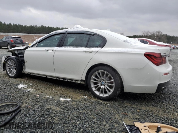 2013 BMW 7 Series 750i xDrive z VIN WBAYB6C56DD223727, wystawiony jako Copart lot #45298235 z przebiegiem 113 635 mil mil oraz Szkoda całkowita • Salvage title. Historia ofert i sprzedaży dostępna na DreamBid. Obrazek 2.