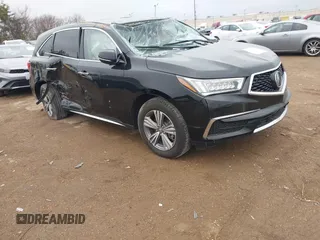 2020 Acura MDX with VIN 5J8YD3H39LL017701, listed as a IAAI auction lot 41486888 with 21,687 mi miles. Bid and sale history available at carsss.com. Image 1.