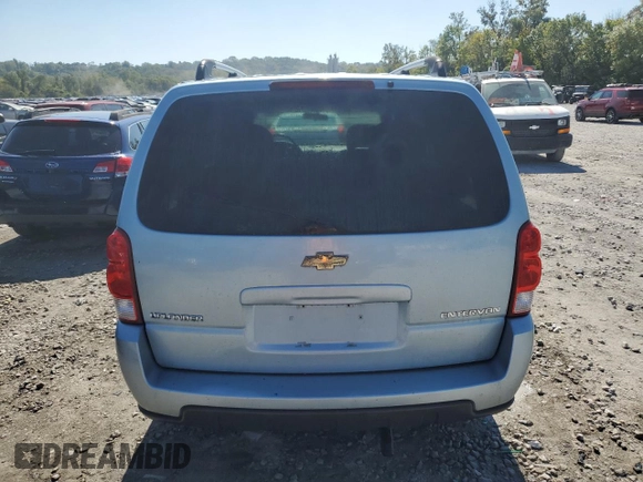 2007 Chevrolet Uplander Cargo z VIN 1GBDV13187D127101, wystawiony jako Copart lot #71591284 z przebiegiem 103 983 mil mil oraz Szkody całkowita. Historia ofert i sprzedaży dostępna na DreamBid. Obrazek 6.