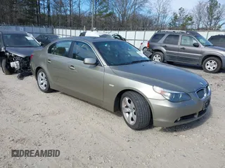 2005 BMW 5 Series 530i with VIN WBANA73565B815346, listed as a IAAI auction lot 41710391 with 167,962 mi miles and . Bid and sale history available at carsss.com. Image 1.