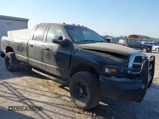 2005 Dodge Ram 3500 SLT with VIN 3D7LS38C95G706190, listed as a IAAI auction lot 40597269 with 264,260 mi miles. Bid and sale history available at carsss.com. Image 1.