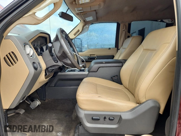 2012 Ford F-250 XL with VIN 1FT7W2B60CEC09675, listed as a Copart auction lot 62541985 with 144,961 mi miles and Salvage title. Bid and sale history available at DreamBid. Image 7.