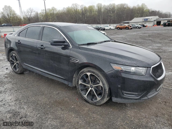2014 Ford Taurus SHO with VIN 1FAHP2KT6EG144688, listed as a Copart auction lot 52629225 with 122,118 mi miles and Clean Title. Bid and sale history available at carsss.com. Image 4.