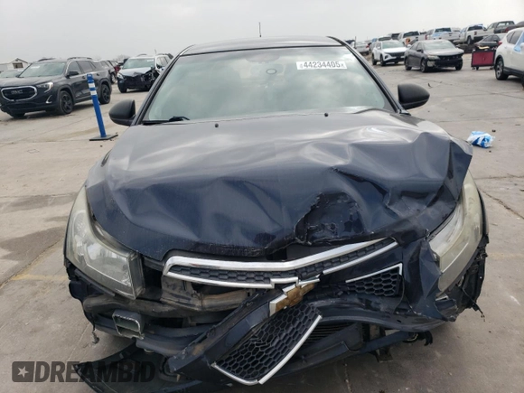 2014 Chevrolet Cruze LS with VIN 1G1PA5SH2E7257874, listed as a Copart auction lot 44234405 with 160,801 mi miles and Salvage Title. Bid and sale history available at carsss.com. Image 5.