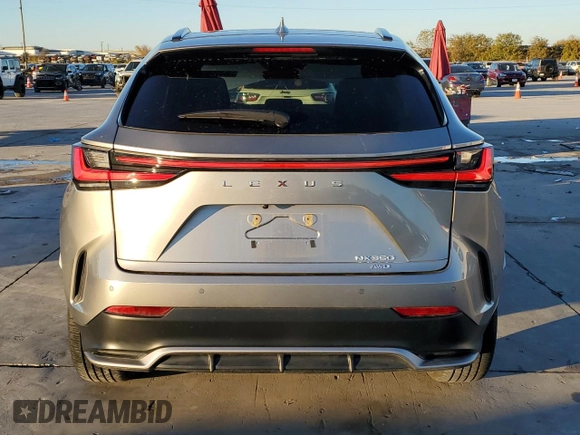 2024 Lexus NX with VIN 2T2KGCEZ4RC048757, listed as a Copart auction lot 84495484 with 10,938 mi miles and Salvage Title. Bid and sale history available at carsss.com. Image 6.