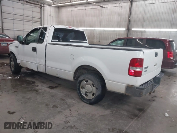 2007 Ford F-150 XL with VIN 1FTRF12287NA79909, listed as a IAAI auction lot 41432103 with 0 mi miles. Bid and sale history available at carsss.com. Image 3.