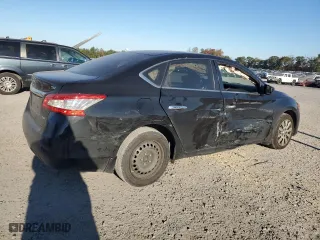 2013 Nissan Sentra SV with VIN 1N4AB7AP7DN907300, listed as a Copart auction lot 76418834 with 147,183 mi miles and Salvage Title. Bid and sale history available at carsss.com. Image 3.