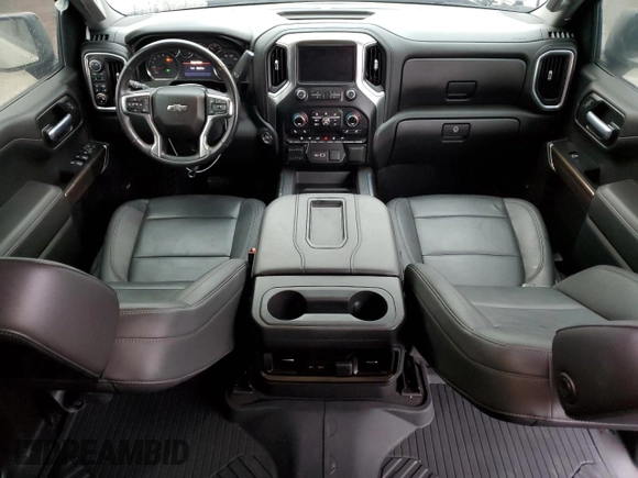 2021 Chevrolet Silverado 1500 LT Trail Boss with VIN 3GCPYFED1MG247406, listed as a Copart auction lot 84478944 with 41,423 mi miles and Salvage Title. Bid and sale history available at DreamBid. Image 8.
