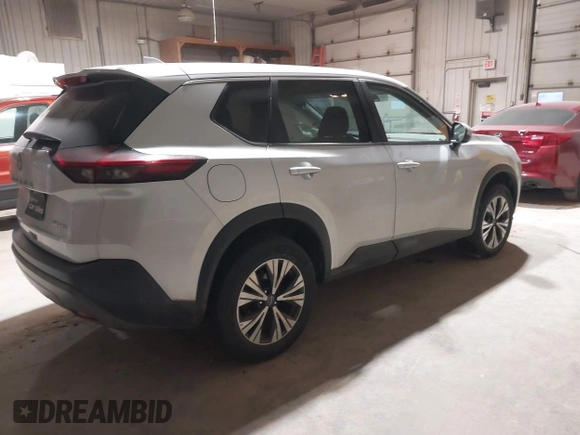 2022 Nissan Rogue SV with VIN 5N1BT3BB4NC701092, listed as a IAAI auction lot 41232860 with 65,099 mi miles and . Bid and sale history available at DreamBid. Image 4.