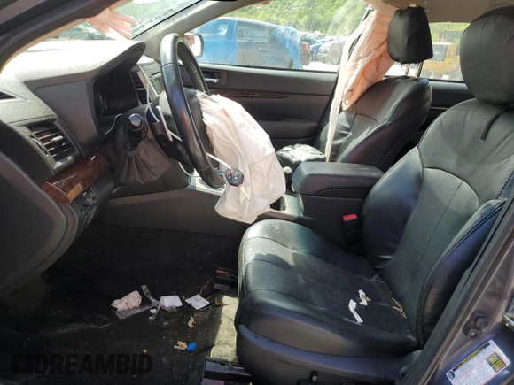 2014 Subaru Legacy Limited with VIN 4S3BMBL62E3011435, listed as a Copart auction lot 56660475 with 112,931 mi miles and Salvage title. Bid and sale history available at DreamBid. Image 7.