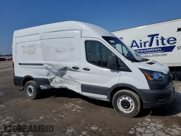 2022 Ford Transit Cargo z VIN 1FTBR1X82NKA23274, wystawiony jako Copart lot #52293345 z przebiegiem 59 412 mil mil oraz Szkoda całkowita • Salvage title. Historia ofert i sprzedaży dostępna na DreamBid. Obrazek 4.