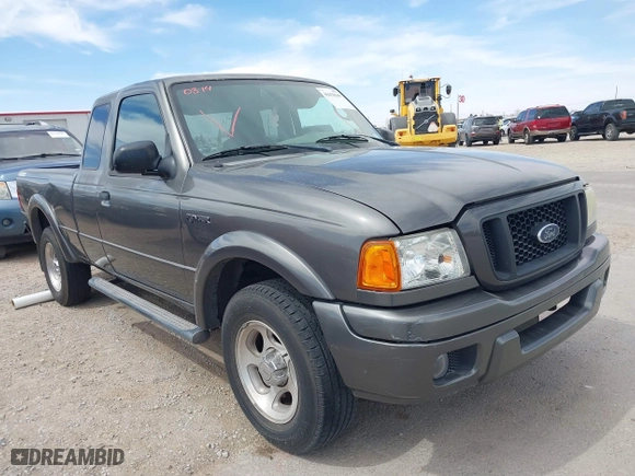 2004 Ford Ranger Edge with VIN 1FTYR14E04PB30524, listed as a IAAI auction lot 41670149 with 126,183 mi miles. Bid and sale history available at carsss.com. Image 1.