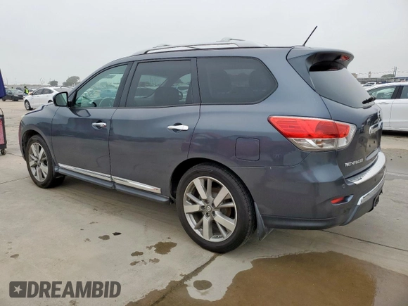 2014 Nissan Pathfinder SL with VIN 5N1AR2MNXEC624224, listed as a Copart auction lot 55322405 with 212,433 mi miles and Clean Title. Bid and sale history available at DreamBid. Image 2.