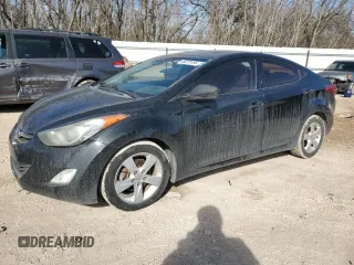 2013 Hyundai Elantra GLS with VIN 5NPDH4AEXDH367721, listed as a Copart auction lot 45275195 with 136,826 mi miles and Salvage title. Bid and sale history available at DreamBid. Image 1.