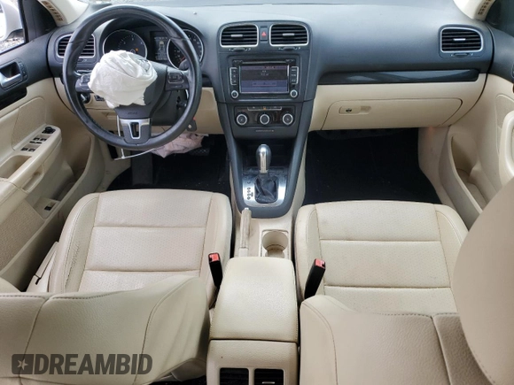 2013 Volkswagen Jetta TDI w/Sunroof & Nav with VIN 3VWPL7AJ1DM632379, listed as a Copart auction lot 58860355 with 123,327 mi miles and Salvage title. Bid and sale history available at DreamBid. Image 8.