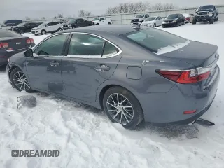 2017 Lexus ES with VIN 58ABK1GG1HU076444, listed as a Copart auction lot 45568375 with 57,152 mi miles and Salvage Title. Bid and sale history available at carsss.com. Image 2.