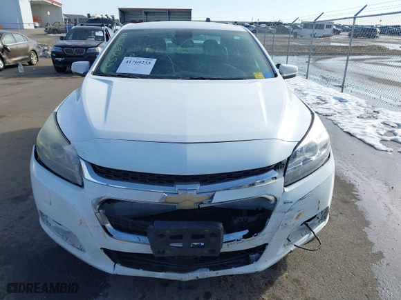 2015 Chevrolet Malibu LT with VIN 1G11C5SL6FF118925, listed as a IAAI auction lot 41769255 with 236,705 mi miles. Bid and sale history available at carsss.com. Image 12.