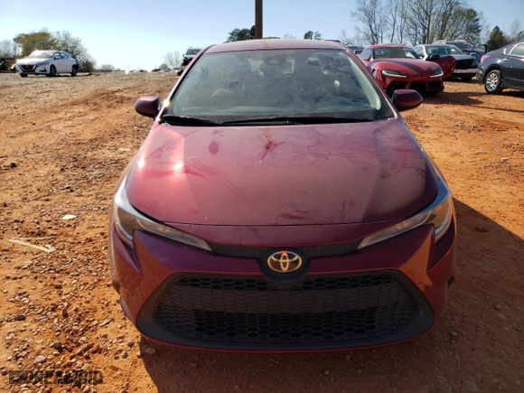 2022 Toyota Corolla LE with VIN JTDEPMAE3NJ227798, listed as a Copart auction lot 50903405 with 61,707 mi miles and Salvage Title. Bid and sale history available at carsss.com. Image 5.
