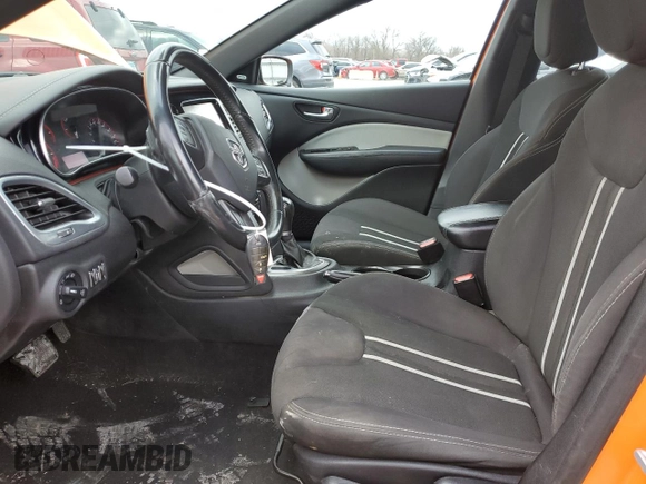 2014 Dodge Dart SXT with VIN 1C3CDFBB3ED824534, listed as a Copart auction lot 76323053 with 62,517 mi miles and Salvage Title. Bid and sale history available at carsss.com. Image 7.
