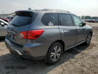 2019 Nissan Pathfinder S with VIN 5N1DR2MMXKC633330, listed as a Copart auction lot 64397035 with 190,196 mi miles and Clean title. Bid and sale history available at DreamBid. Image 3.