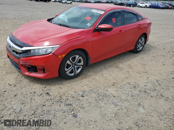 2017 Honda Civic LX with VIN 2HGFC2F51HH557198, listed as a Copart auction lot 53792675 with 57,311 mi miles and Clean Title. Bid and sale history available at DreamBid. Image 1.