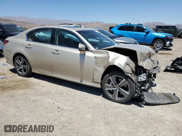 2013 Lexus GS 350 with VIN JTHCE1BL0D5006481, listed as a Copart auction lot 61508444 with 157,117 mi miles and Salvage Title. Bid and sale history available at carsss.com. Image 4.