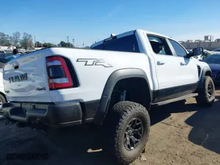 2021 Ram 1500 TRX with VIN 1C6SRFU97MN906138, listed as a IAAI auction lot 41291018 with 62,850 mi miles. Bid and sale history available at carsss.com. Image 4.