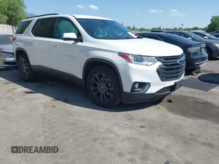 2019 Chevrolet Traverse High Country with VIN 1GNEVJKW9KJ151230, listed as a IAAI auction lot 42507665 with 97,440 mi miles and . Bid and sale history available at DreamBid. Image 1.