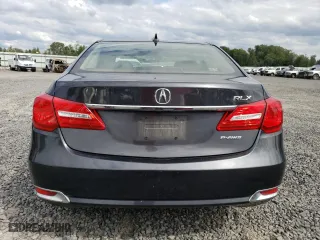 2014 Acura RLX Tech Pkg with VIN JH4KC1F56EC003918, listed as a Copart auction lot 68120414 with 76,951 mi miles and Salvage Title. Bid and sale history available at carsss.com. Image 6.