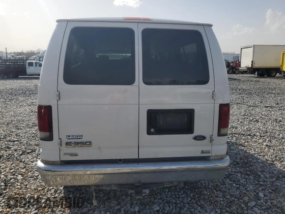 2012 Ford Econoline Passenger XL with VIN 1FBNE3BL9CDA99855, listed as a Copart auction lot 42314435 with 145,541 mi miles and Salvage title. Bid and sale history available at DreamBid. Image 6.