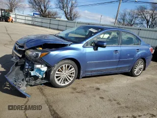 2015 Subaru Impreza Limited with VIN JF1GJAS64FH022473, listed as a Copart auction lot 43941925 with 39,937 mi miles and Salvage title. Bid and sale history available at DreamBid. Image 1.