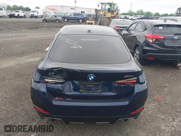 2024 BMW i4 M50 z VIN WBY33AW09RFS45891, wystawiony jako IAAI lot #41912747 z przebiegiem 313 988 mil mil oraz . Historia ofert i sprzedaży dostępna na DreamBid. Obrazek 16.
