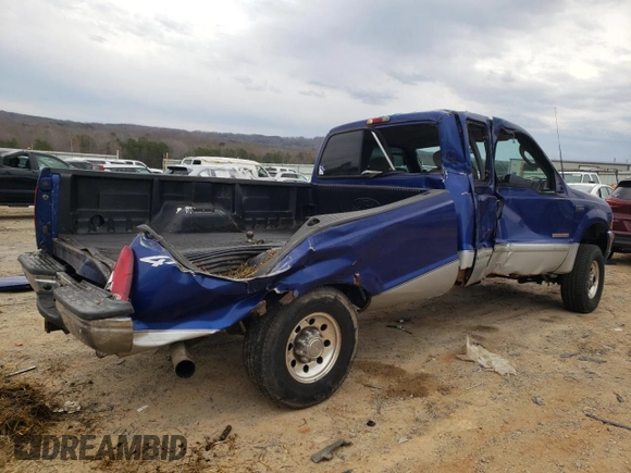 2003 Ford Super Duty F-250 XL with VIN 1FTNX21P03EC47776, listed as a Copart auction lot 46516615 with 0 mi miles and Salvage Title. Bid and sale history available at carsss.com. Image 3.