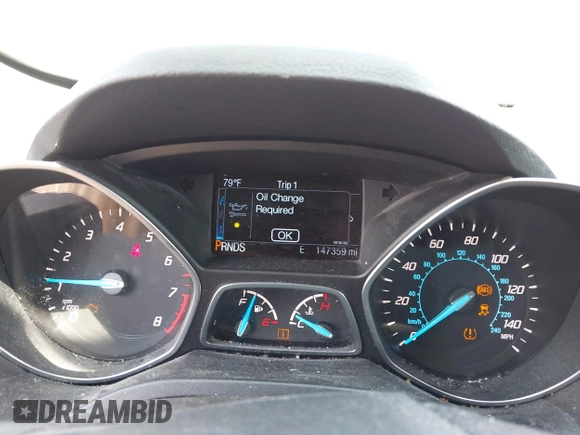 2015 Ford Escape Titanium z VIN 1FMCU9J91FUC58933, wystawiony jako IAAI lot #42583736 z przebiegiem 147 359 mil mil oraz . Historia ofert i sprzedaży dostępna na DreamBid. Obrazek 7.