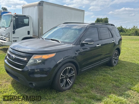 2013 Ford Explorer Sport with VIN 1FM5K8GT4DGB67923, listed as a Copart auction lot 54363125 with 160,947 mi miles and Clean Title. Bid and sale history available at carsss.com. Image 2.